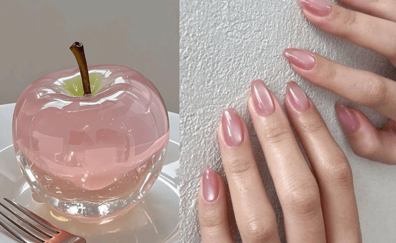 Trend Alert: Pink Jelly Nails