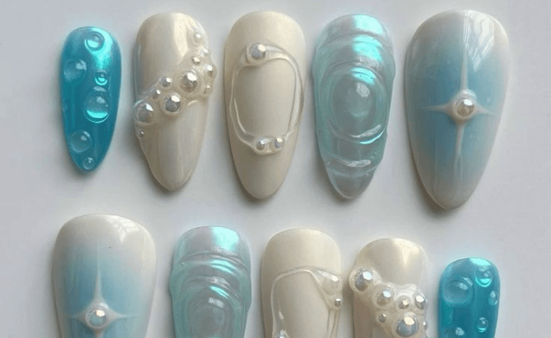Dive Into Mermaidcore Nails