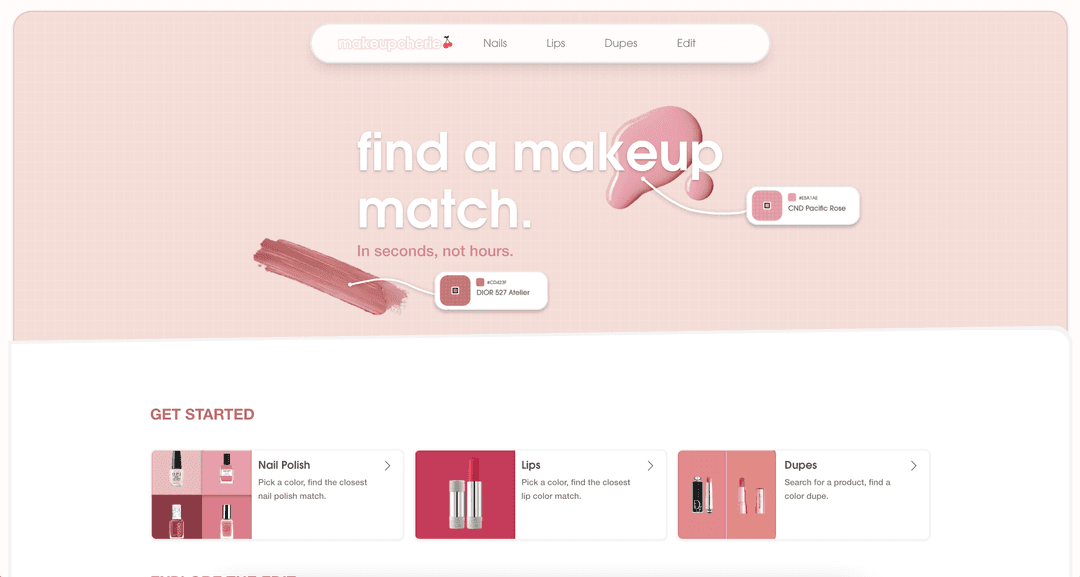 Go to makeupcherie.com